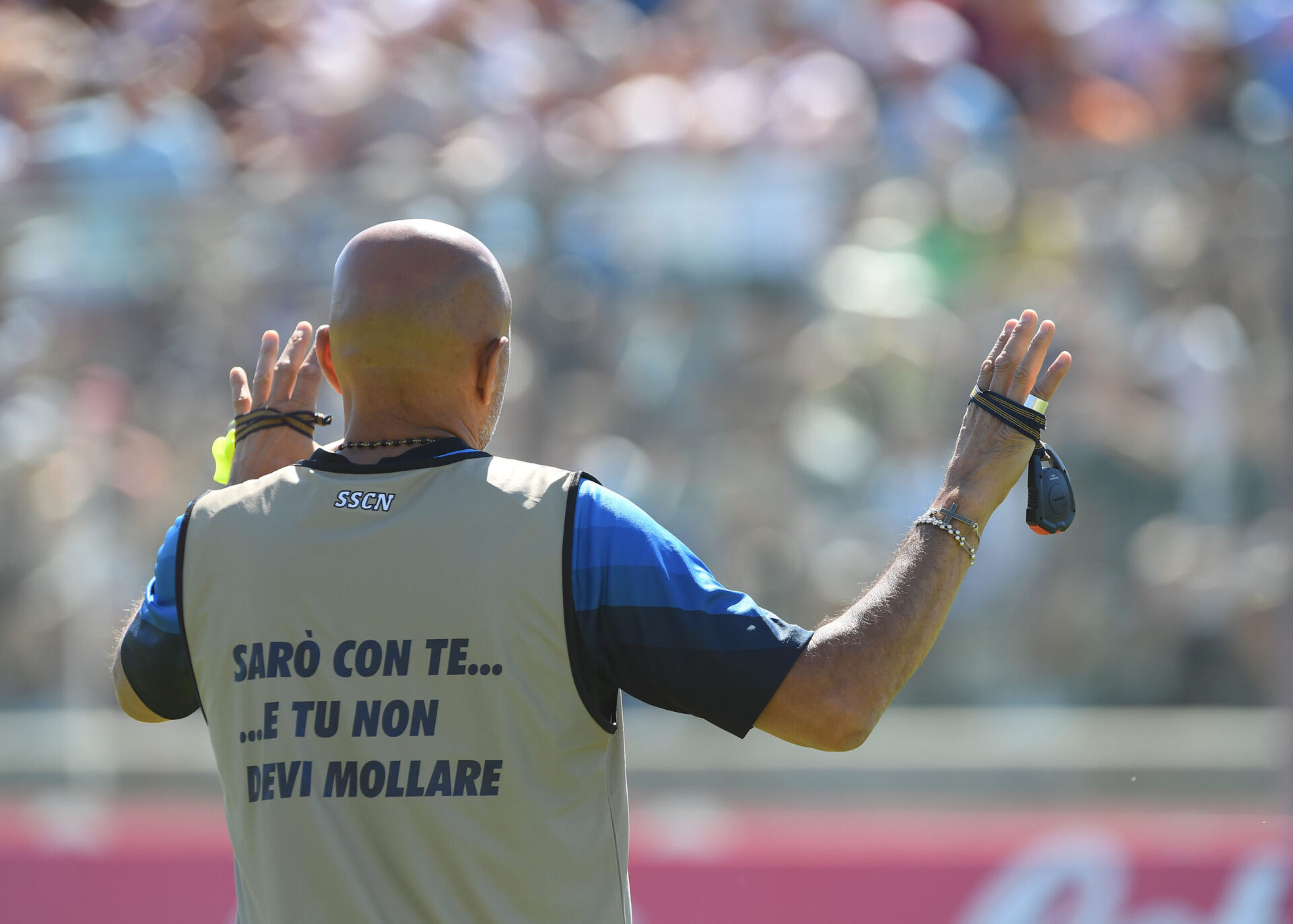 Spalletti: "Dopo il primo anno dissero 'che restiamo a fare?' Ma io volevo vincere a Napoli"