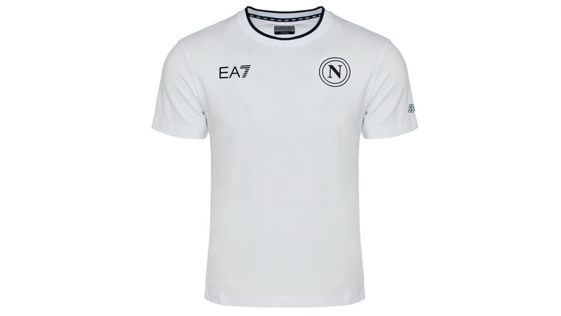 SSC Napoli, T-Shirt di rappresentanza bianca 2023/2024