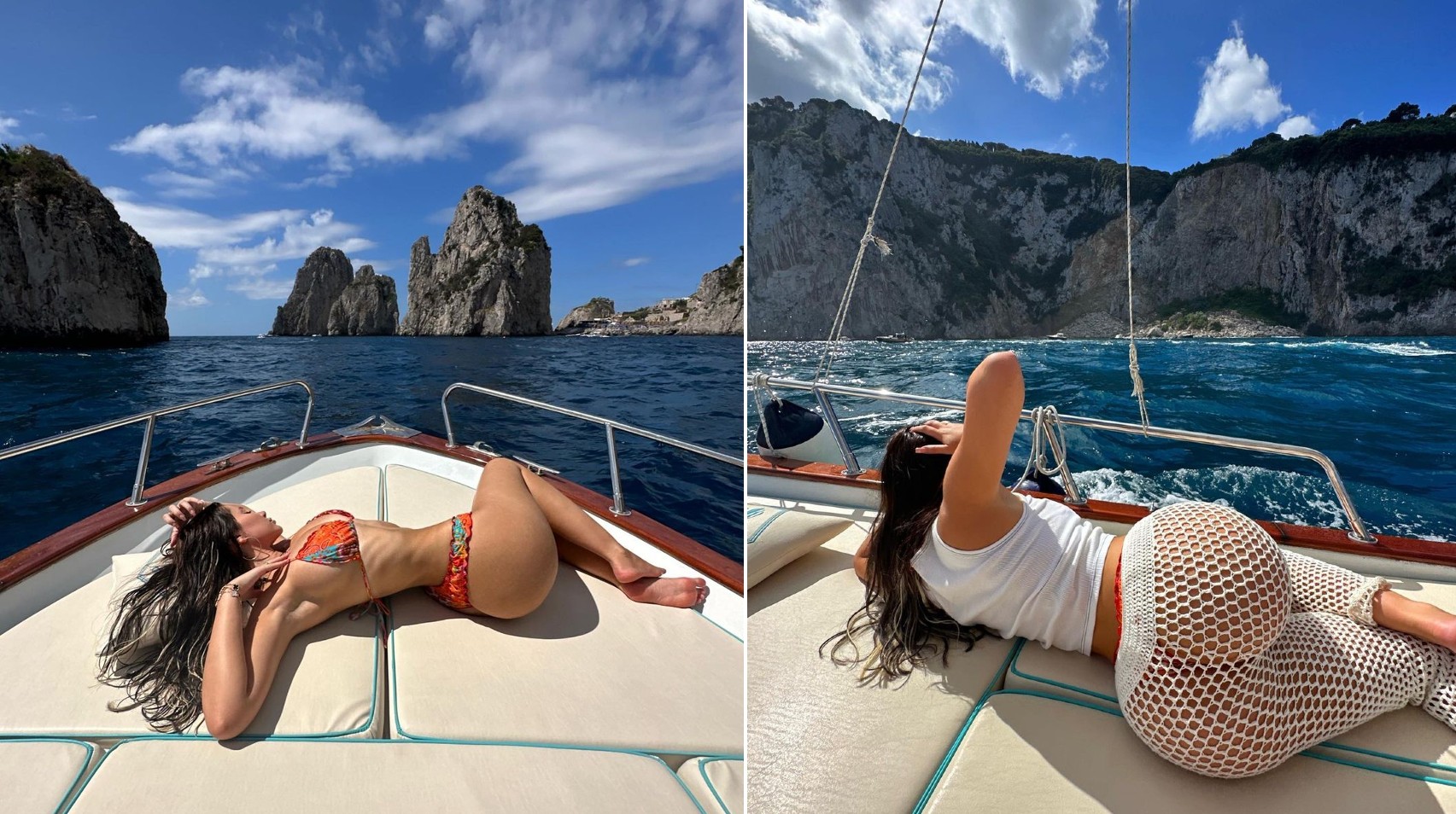 Mikaela Testa, la modella di OnlyFans che ha sparato a zero su Capri