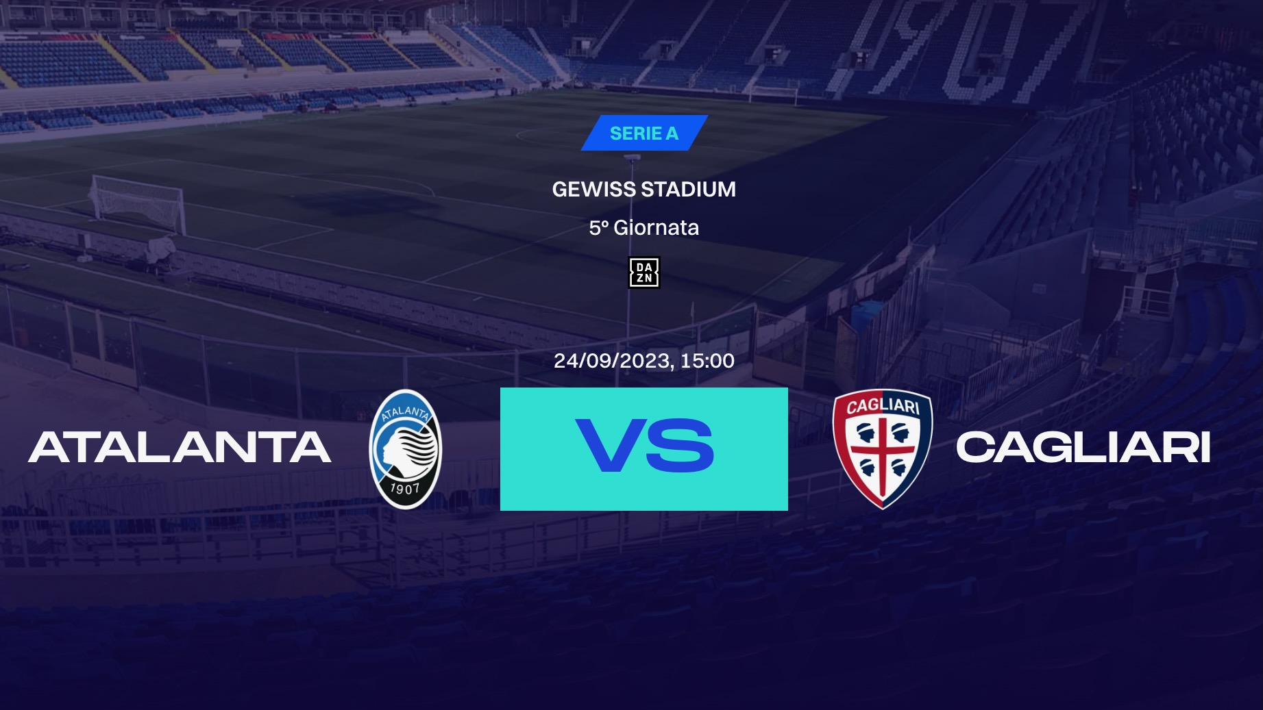 Serie A Tim 2023/2024, quinta giornata: Atalanta Bergamasca Calcio-Cagliari Calcio, le probabili formazioni