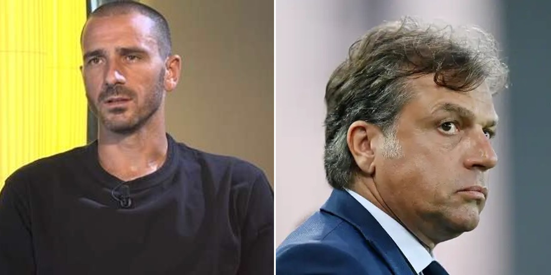 L'ex difensore della Juventus Football Club Leonardo Bonucci attacca il direttore sportivo Cristiano Giuntoli: "Sono stato umiliato in casa mia"