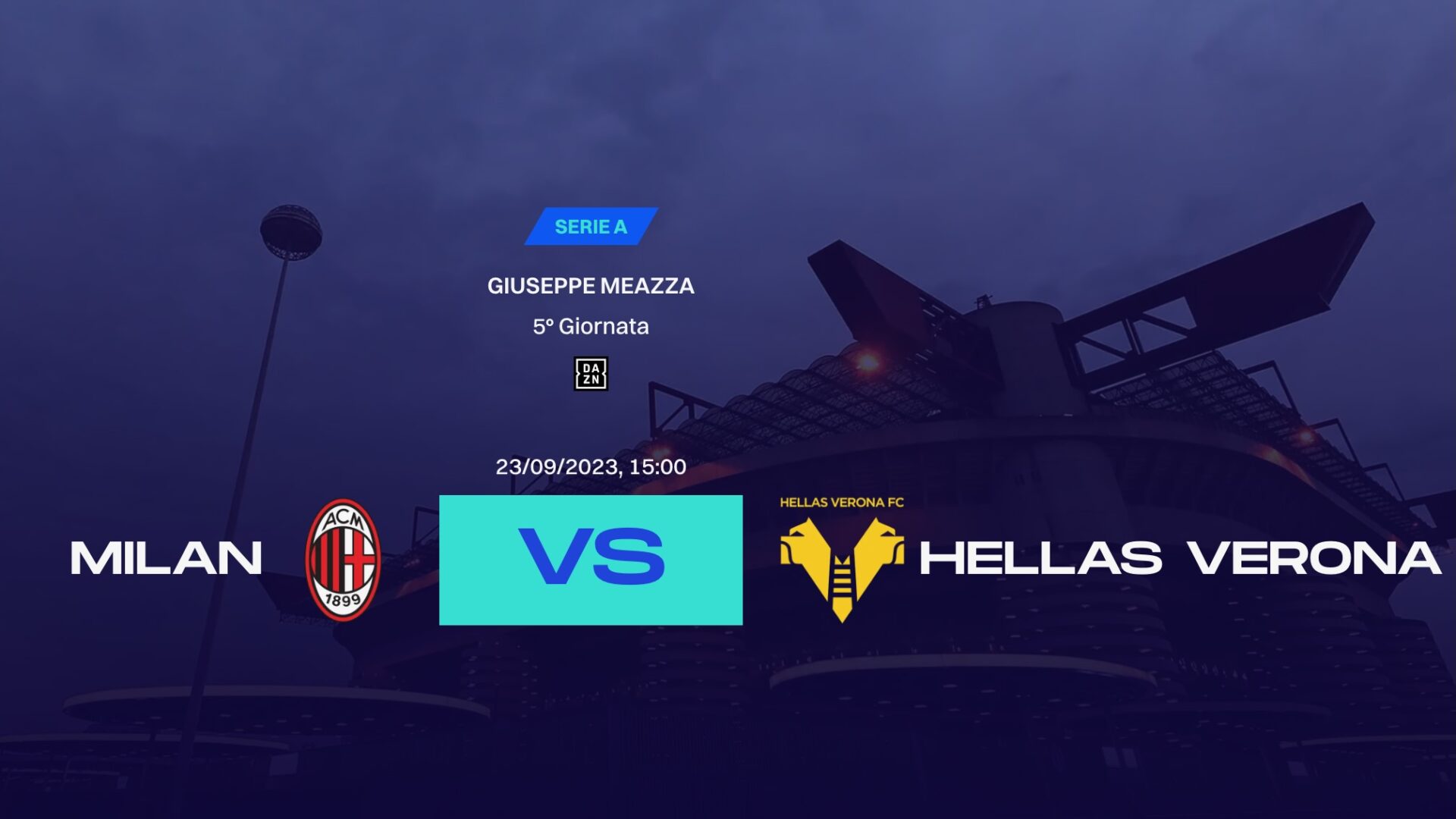 Serie A Tim 2023/2024, quinta giornata: Associazione Calcio Milan-Hellas Verona Football Club, le probabili formazioni
