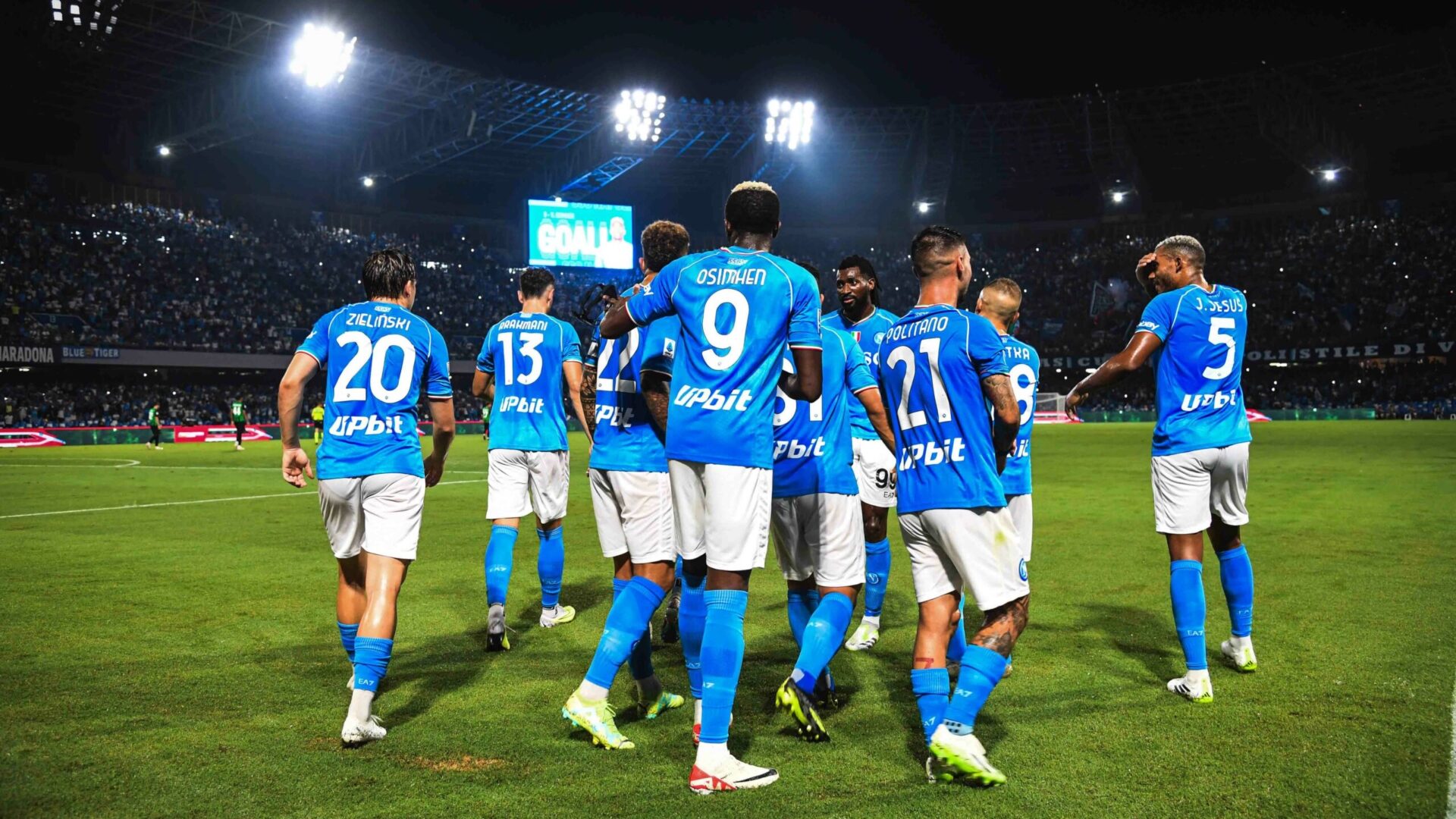 Serie A, terza giornata: Società Sportiva Calcio Napoli-Società Sportiva Lazio, la diretta della partita