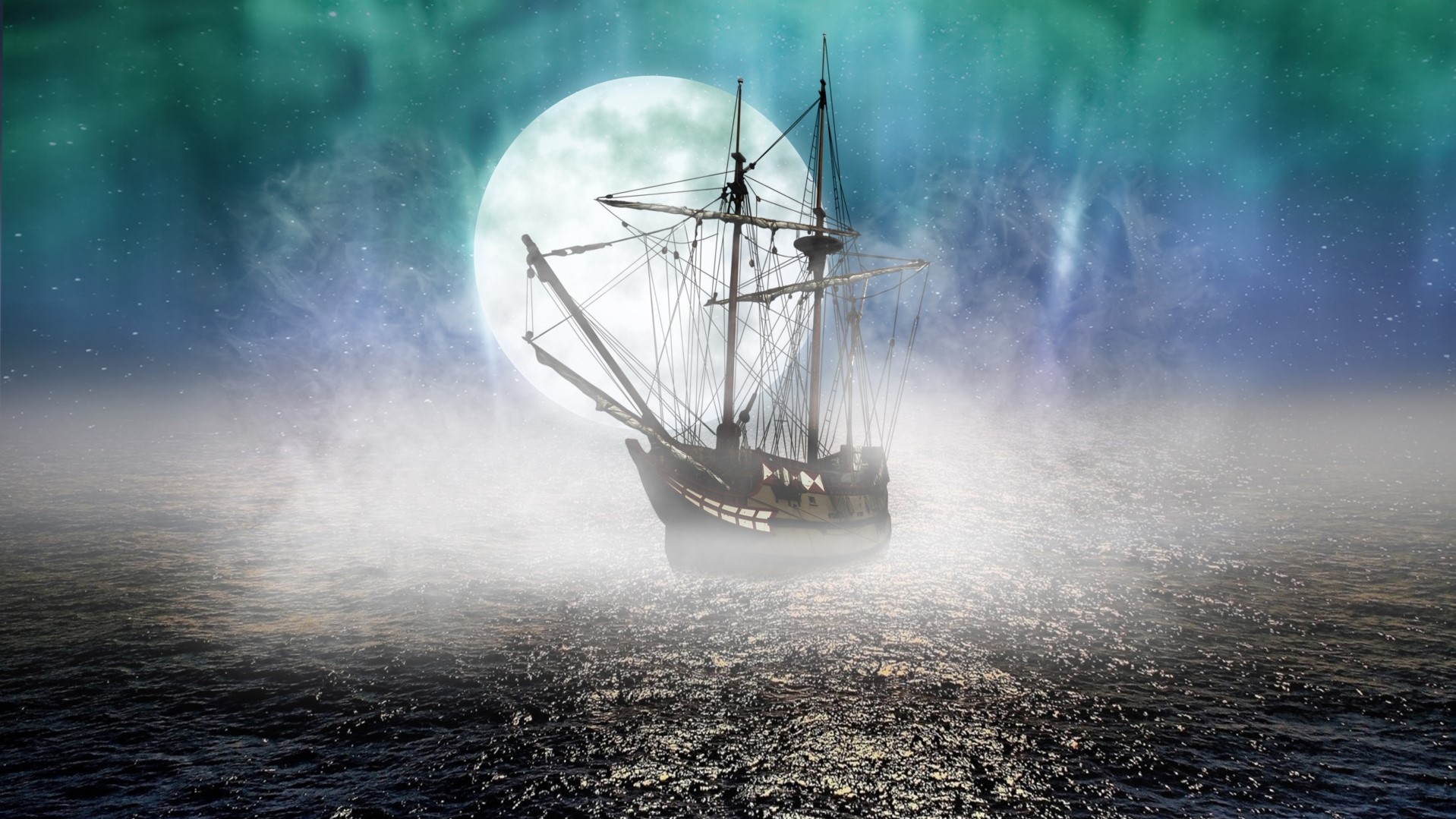 halloween porto napoli nave fantasma