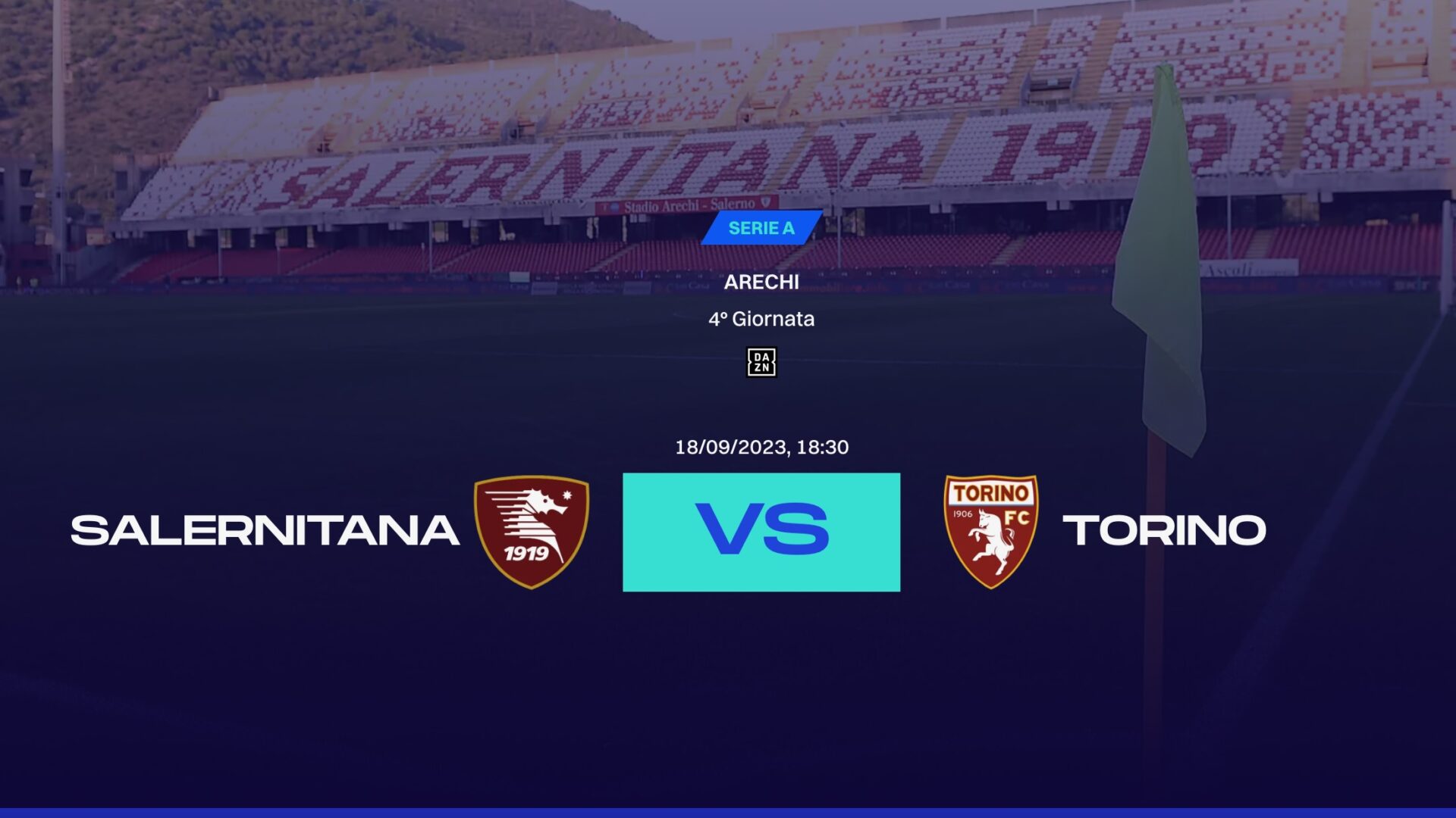 Dove vedere Unione Sportiva Salernitana 1919-Torino Football Club in diretta in TV e streaming, Sky, Dazn
