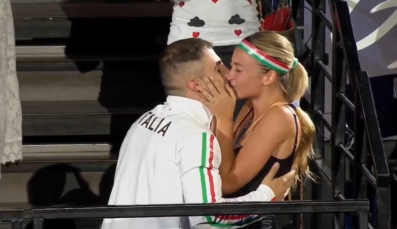 salvatore maresca oro ginnastica proposta matrimonio