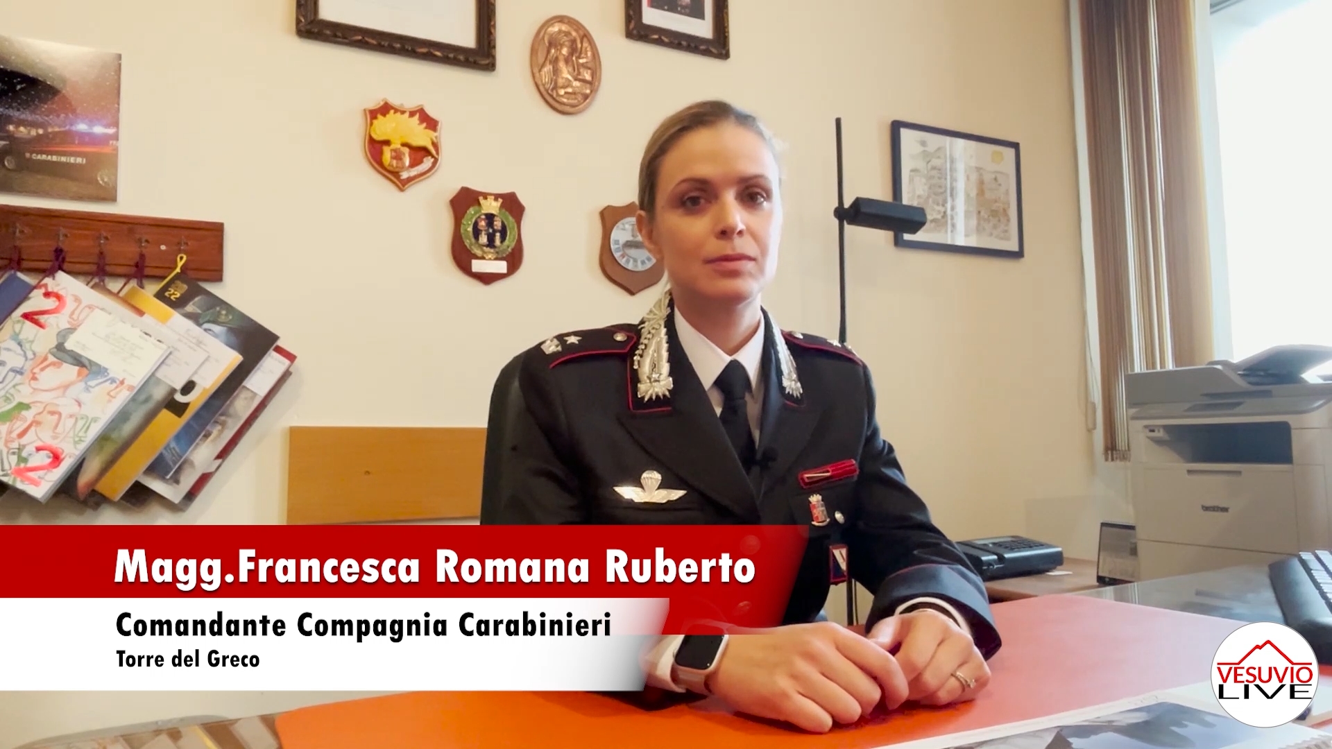 Comandante Ruberto carabinieri torre