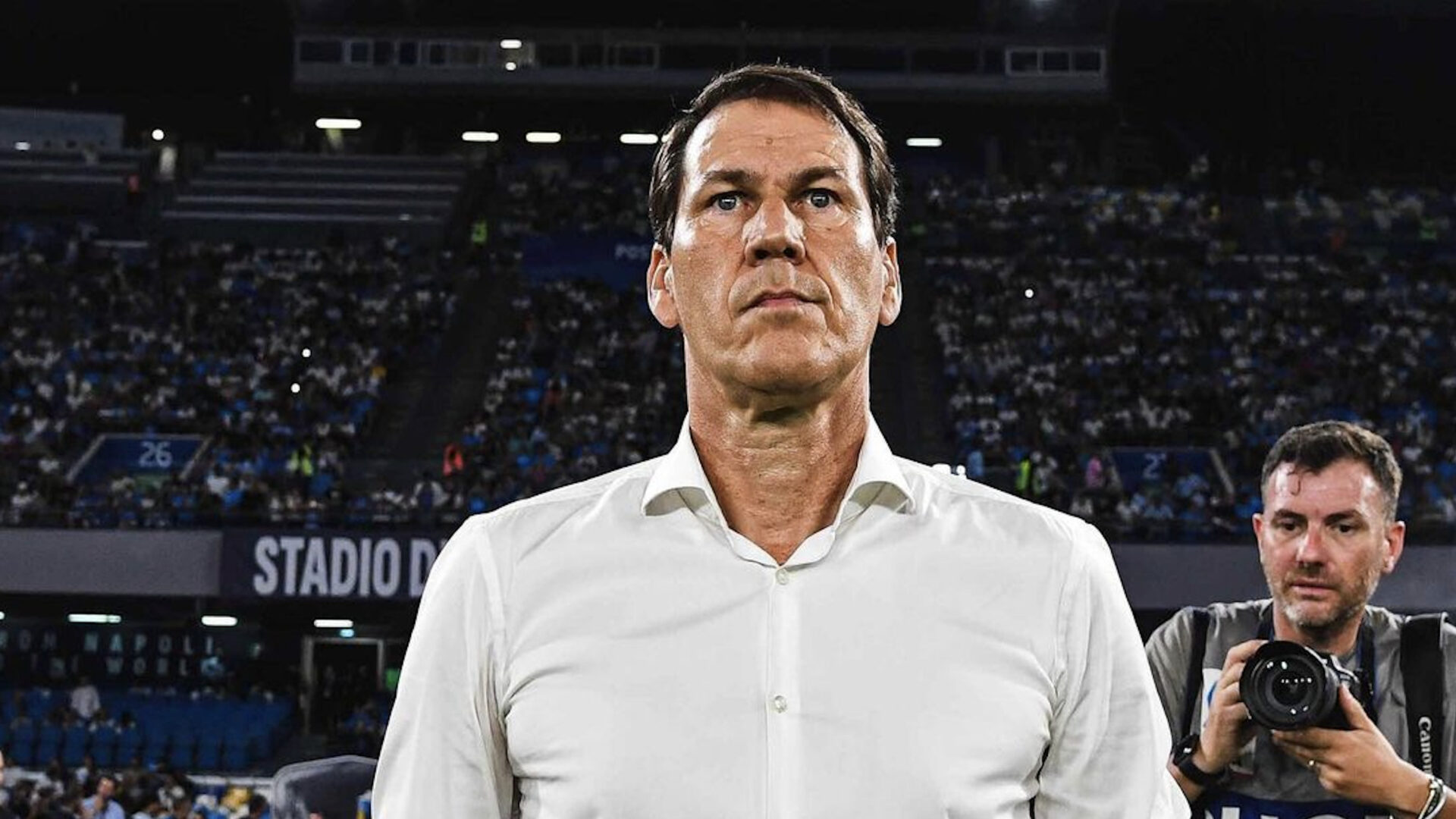 Garcia ringrazia i tifosi e ignora di proposito De Laurentiis: "Non era cosi che immaginavo la fine" 