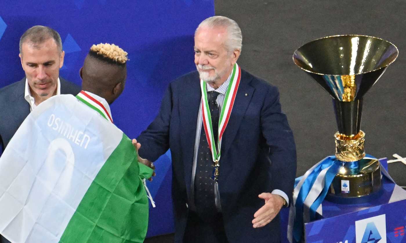 Supercoppa Italiana, De Laurentiis promette un premio economico alla squadra del Napoli in caso di vittoria