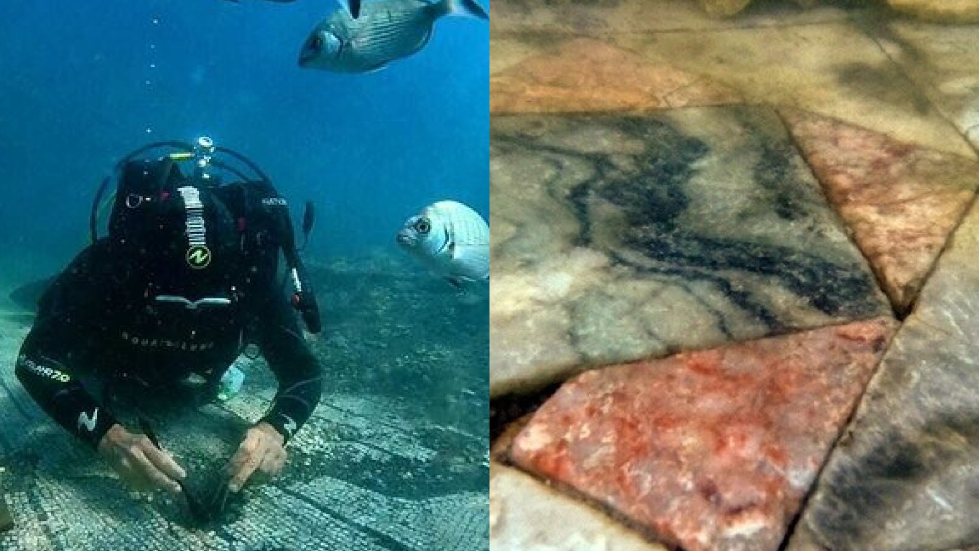 scoperta parco sommerso baia