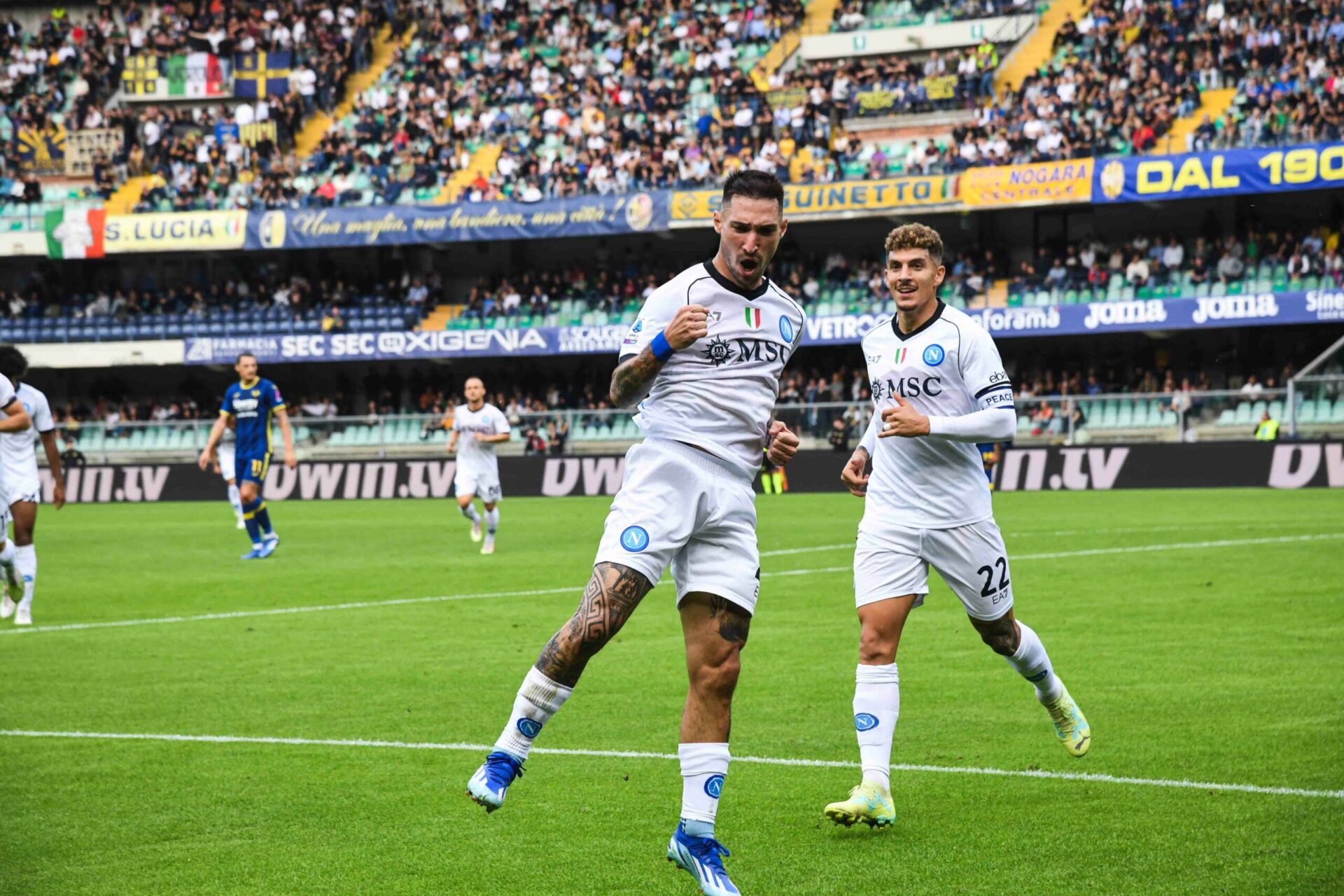 Matteo Politano dopo Verona-Napoli 1-3: "Siamo un gruppo compatto con la giusta mentalità"