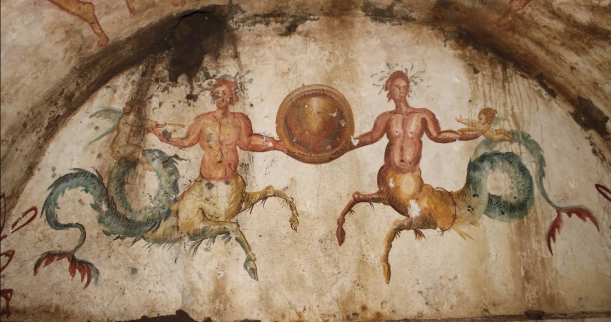 tomba cerbero scoperta giugliano