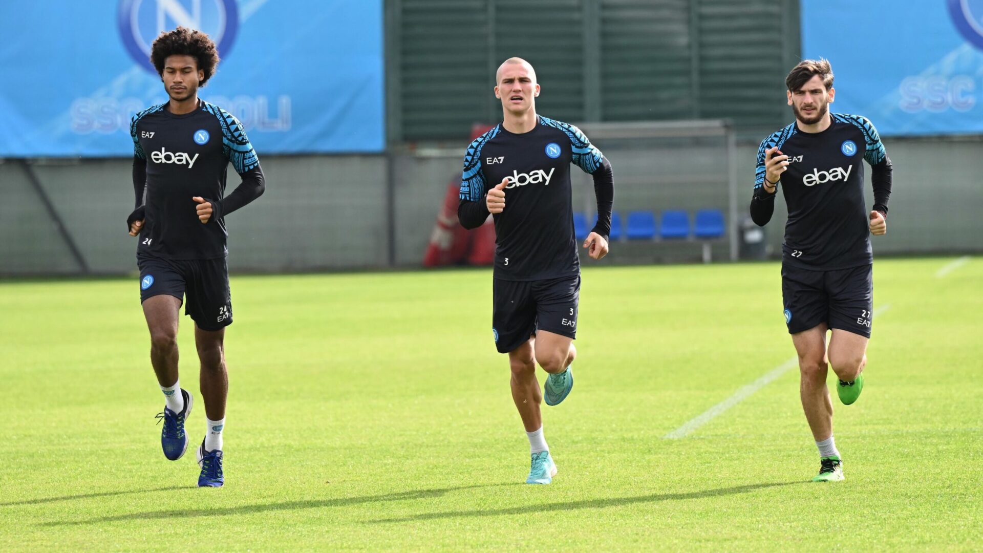 Report allenamento Società Sportiva Calcio Napoli: rifinitura prima della partenza per Bergamo