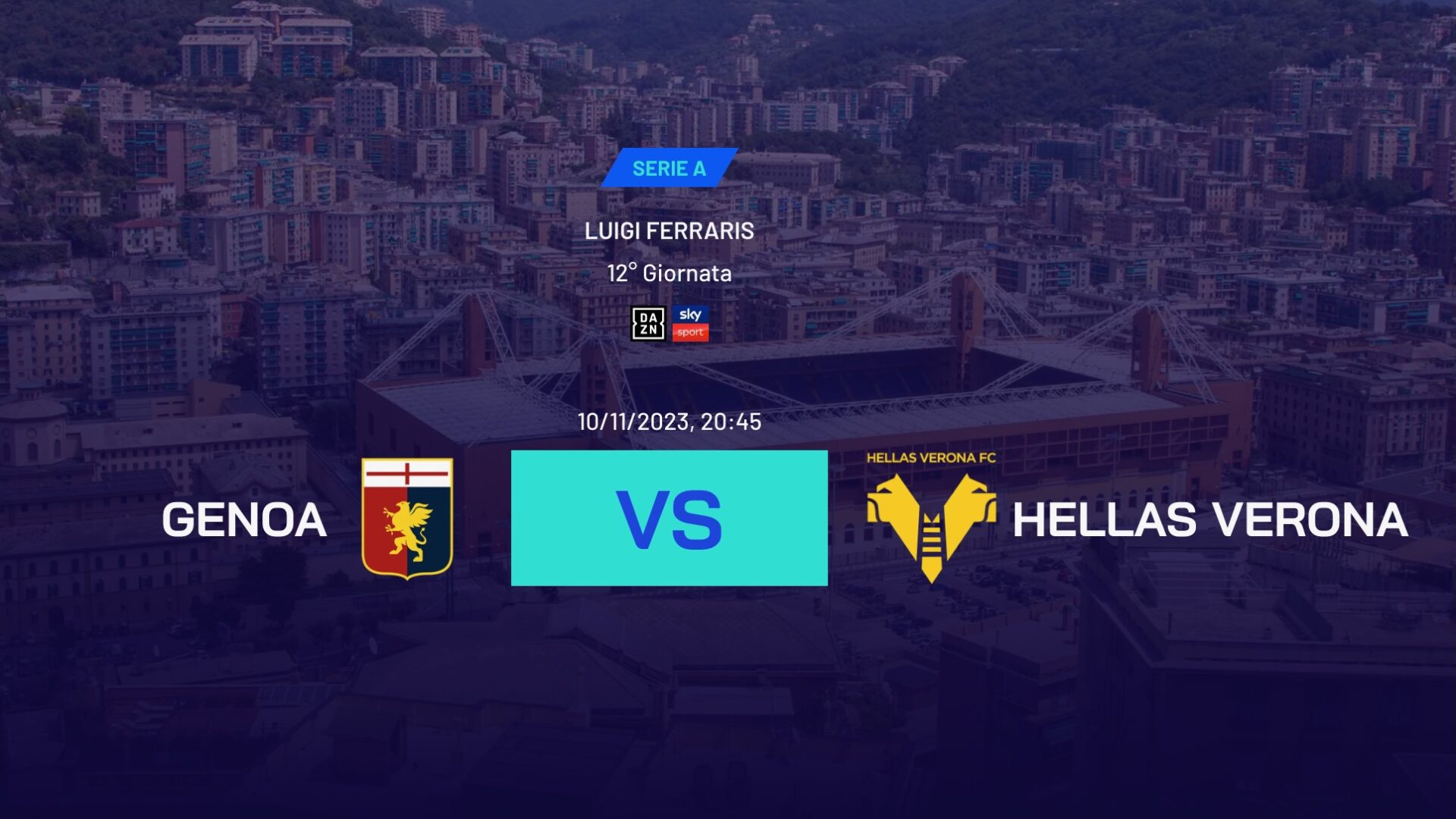 Le probabili formazioni di GenoaVerona, 12ª G. di Serie A