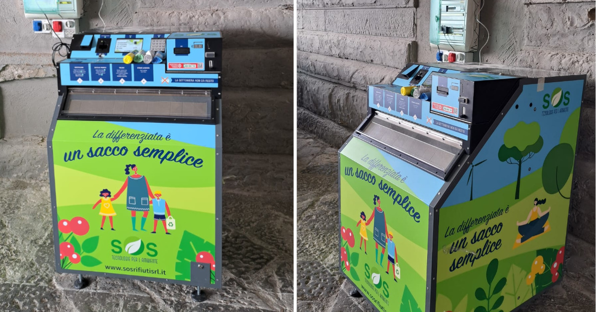 kit buste raccolta differenziata distributori