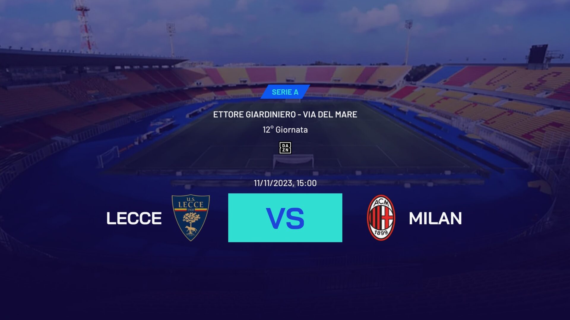 Le probabili formazioni di Lecce-Milan, 12ª giornata di Serie A