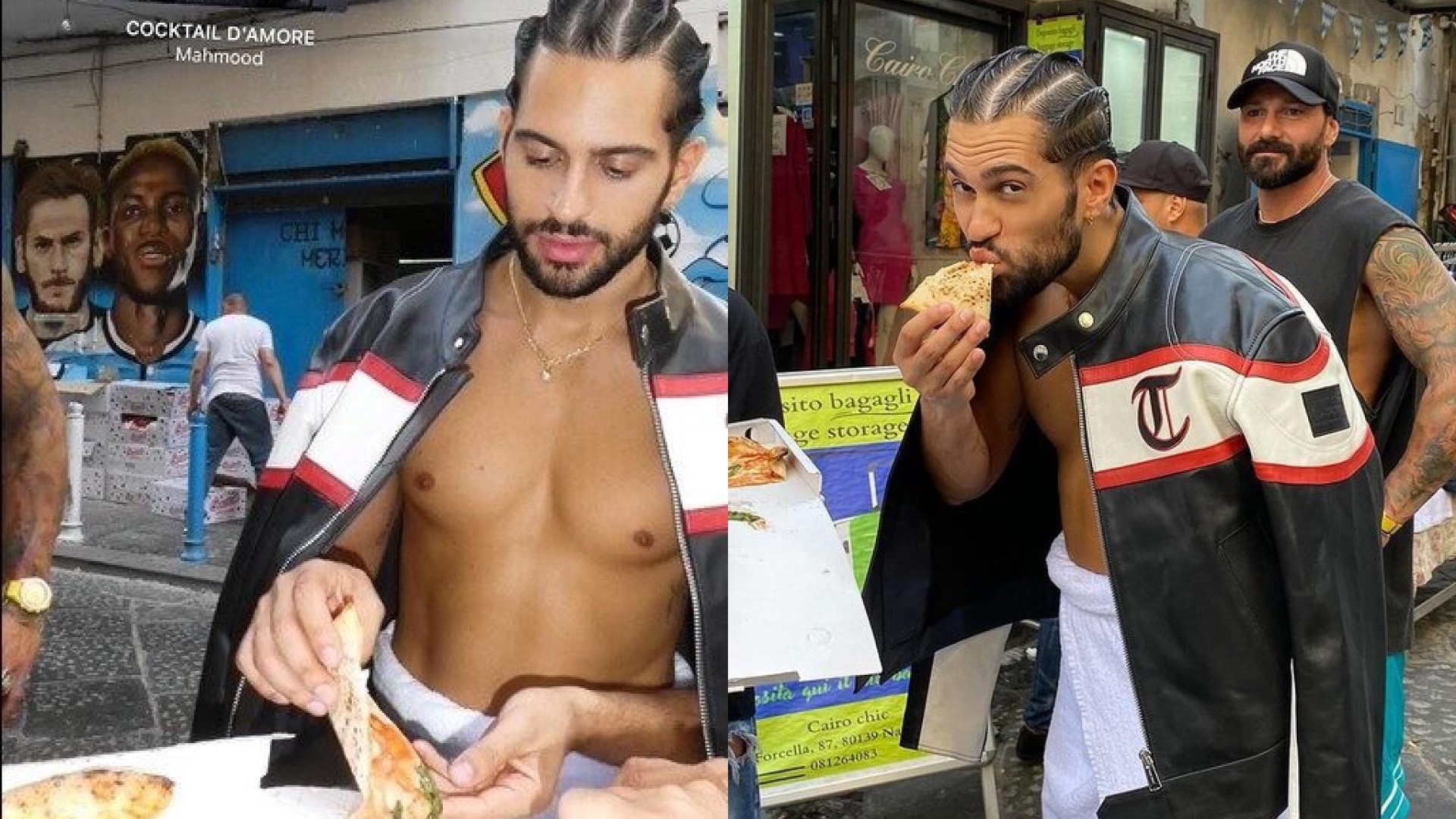 mahmood napoli video