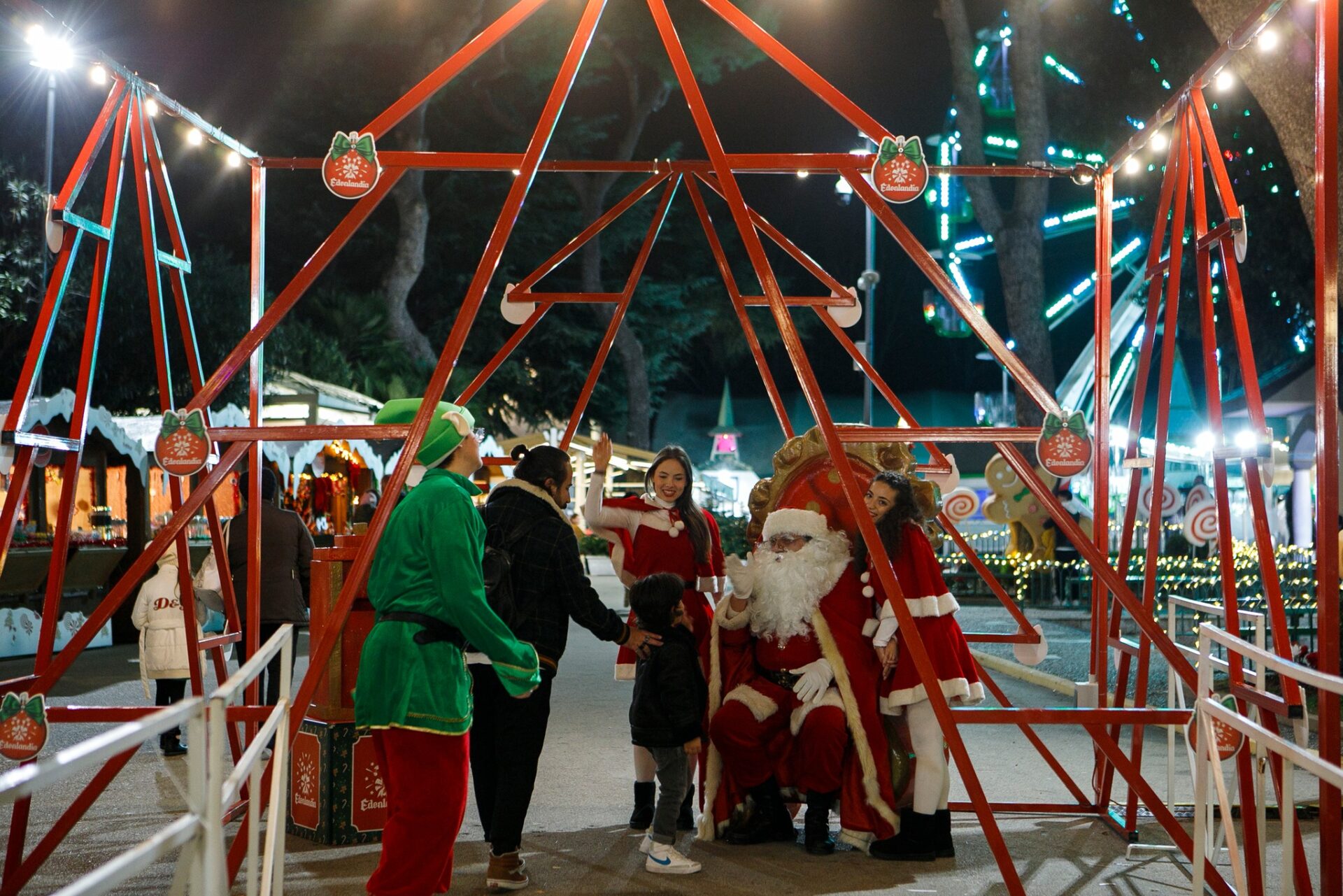 pista ghiaccio villaggio natale edenlandia