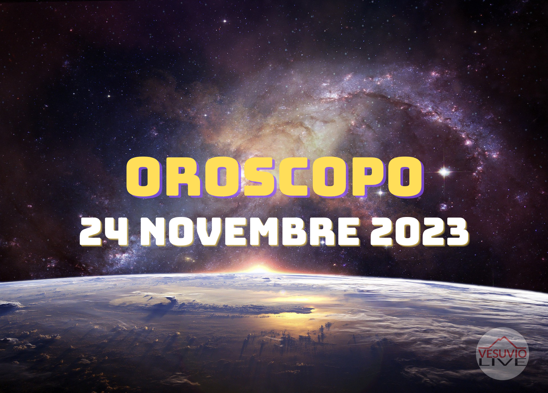oroscopo del giorno oggi 24 novembre