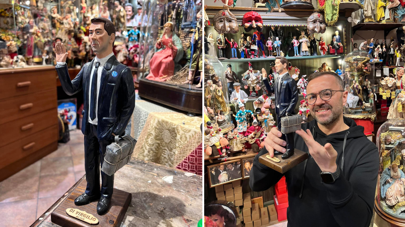 rudi garcia statuina presepe