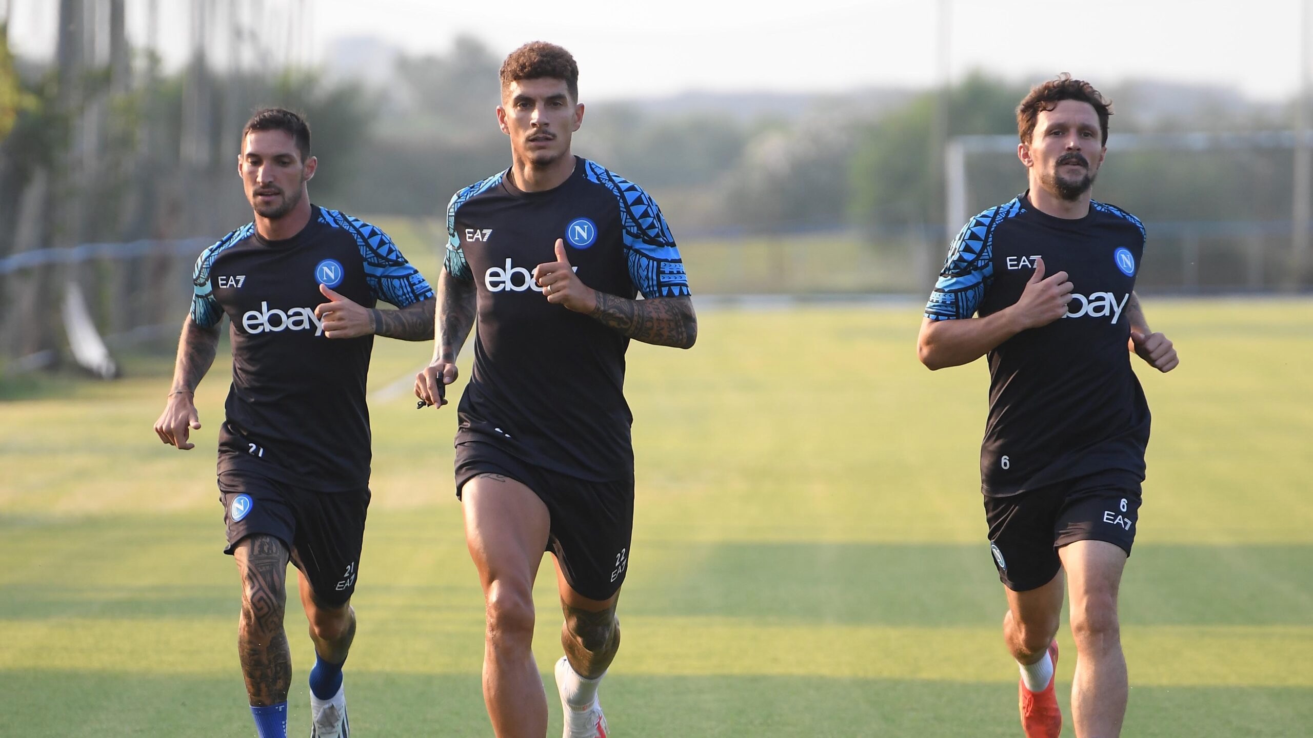 SSC Napoli, Castel Volturno: Anguissa e Zielinski tornano in gruppo. Terapie per Elmas