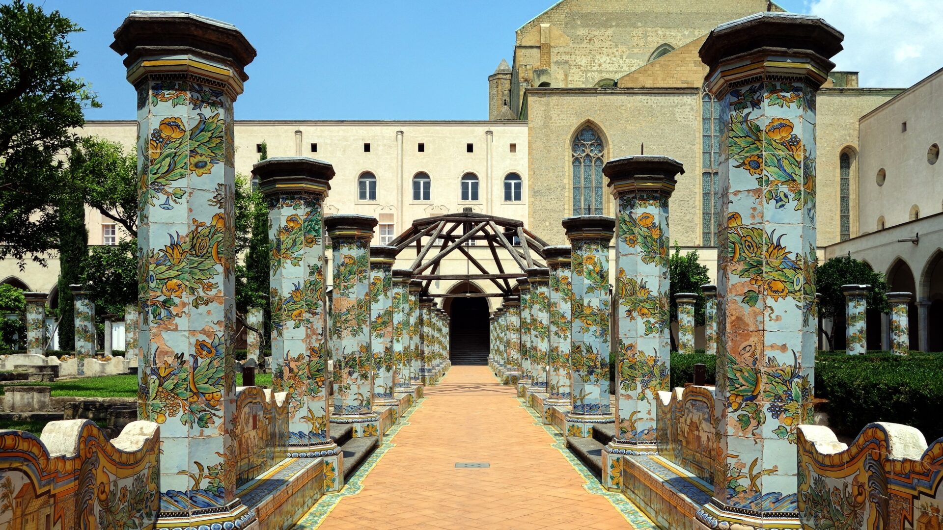 eventi natale chiostro santa chiara napoli