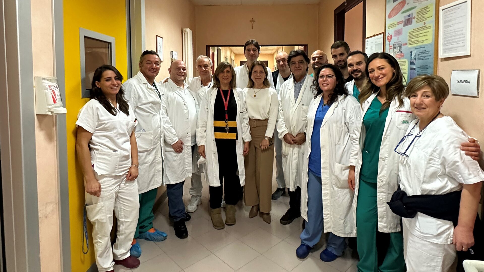 donna aneurisma salvata ospedale monaldi napoli