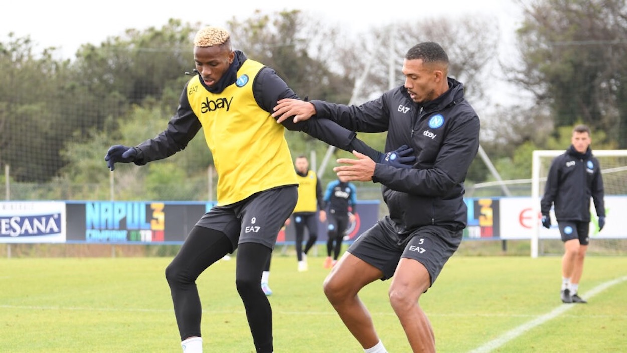 Report SSC Napoli, seduta mattutina a Castel Volturno