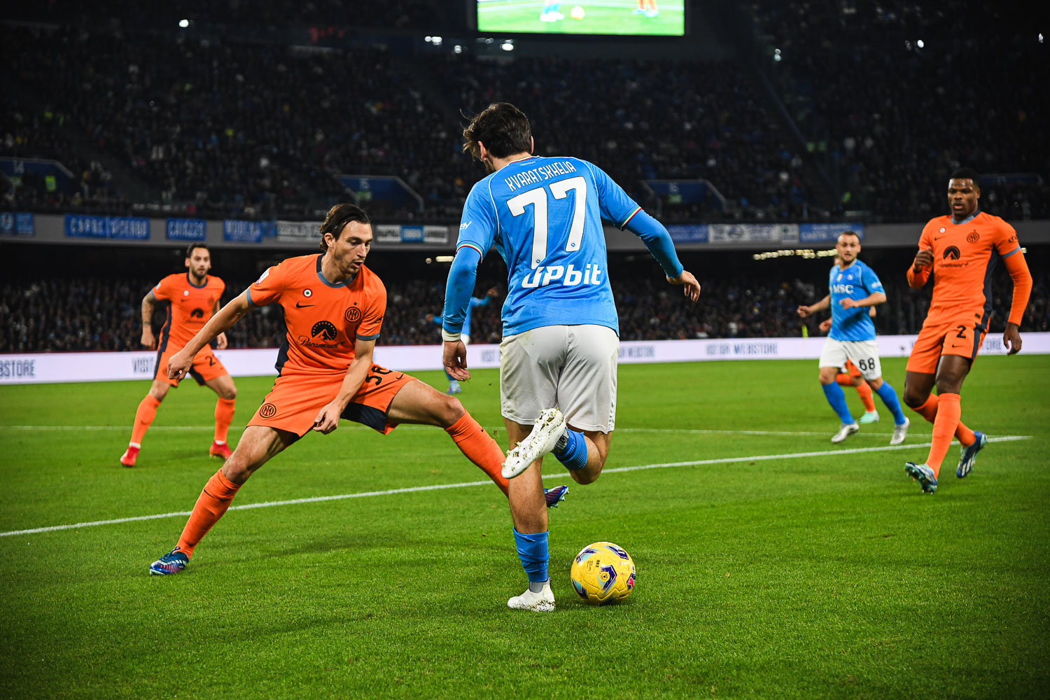 Napoli-Inter, le probabili formazioni