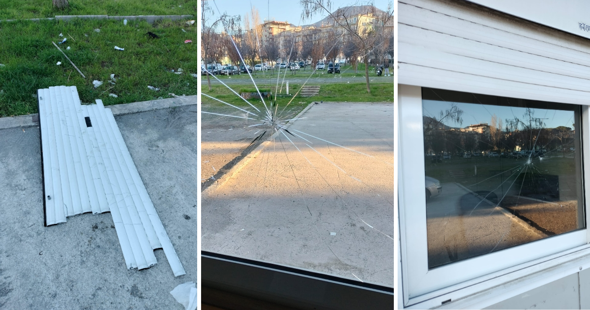 vandali parcheggio palatucci