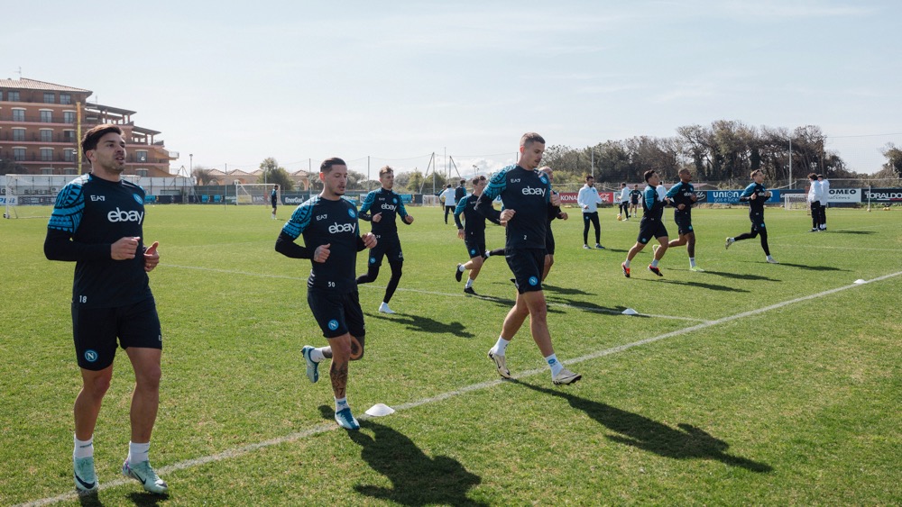 Report allenamento SSC Napoli, lavoro personalizzato in palestra per Osimhen