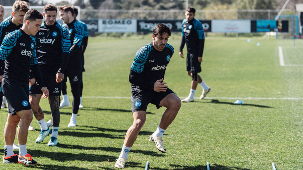 Report allenamento SSC Napoli: seduta mattutina a Castel Volturno