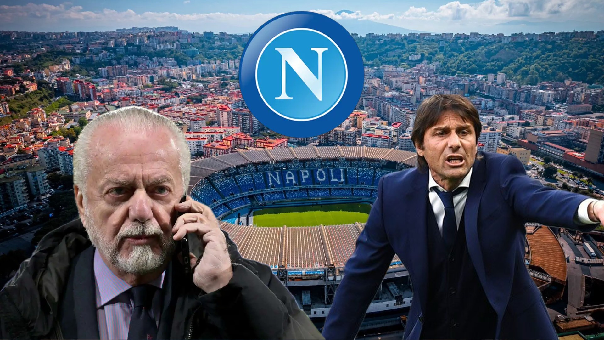 Conte nuovo allenatore del Napoli: "Si attende solo la mossa ufficiale, è entusiasta"