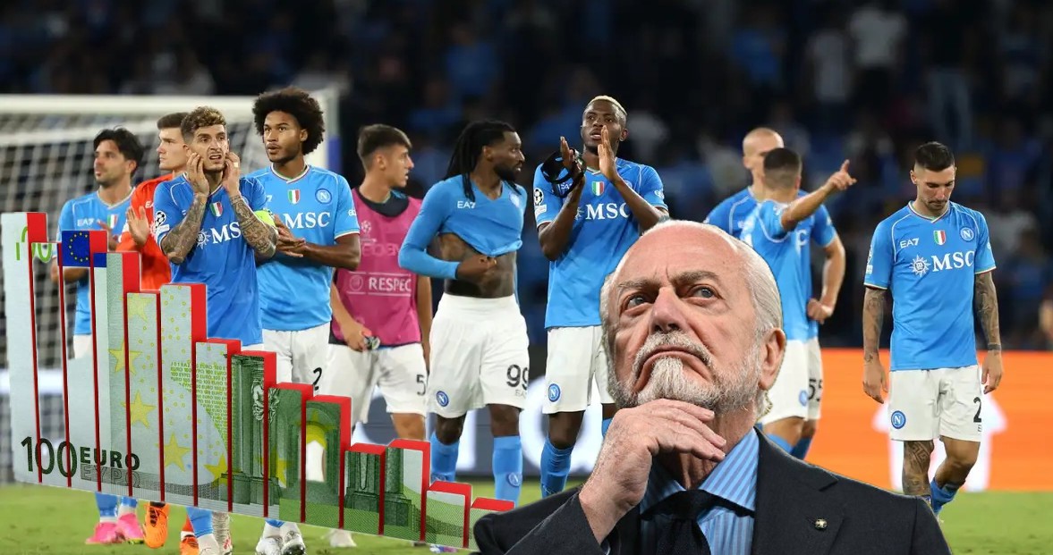 Napoli seconda squadra d'Europa per svalutazione della rosa: la cifra è scioccante