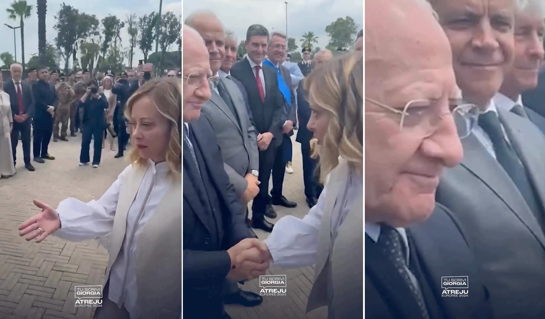 VIDEO/ Incredibile a Caivano: "De Luca, sono quella str**za della Meloni"