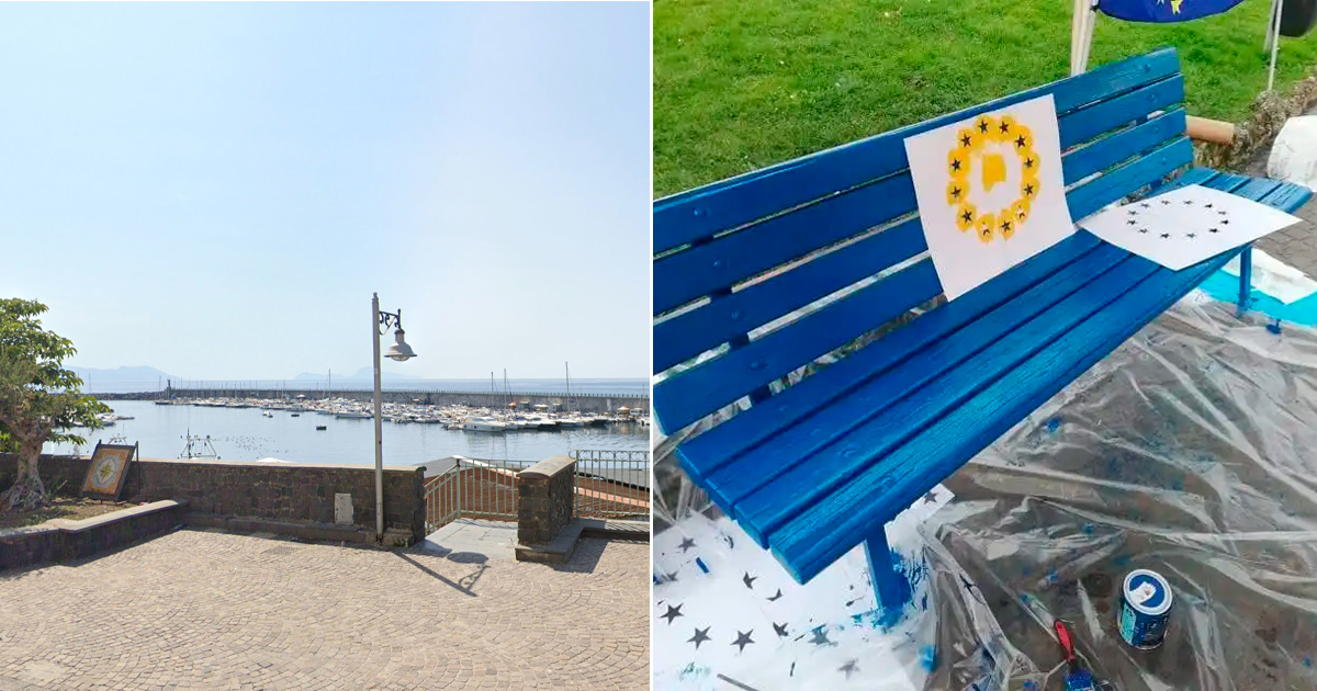 panchina europea torre via calastro