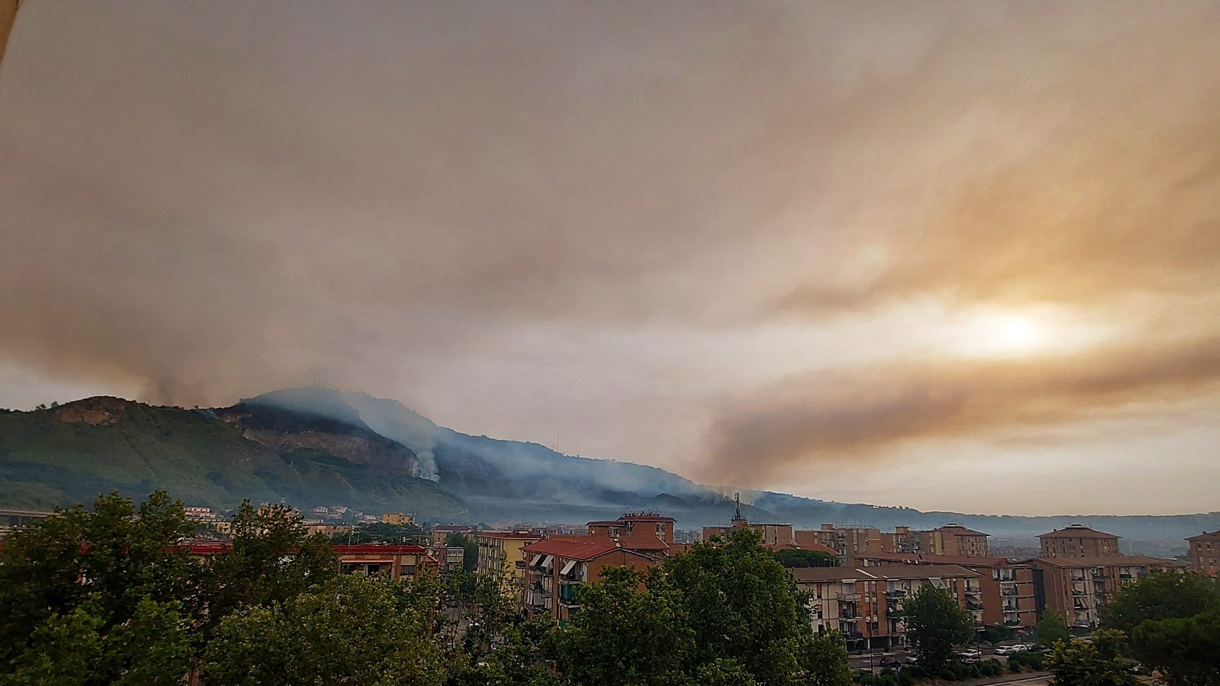 incendio camaldoli
