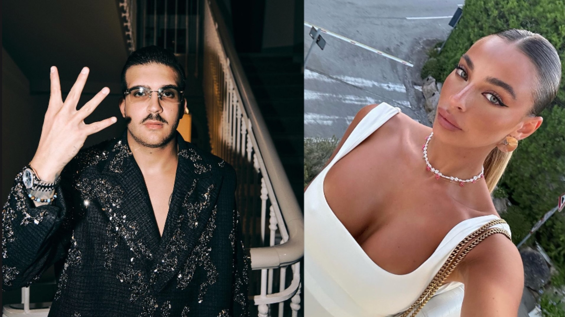 Geolier paparazzato in Sardegna con la nuova fiamma Chiara Frattesi: chi è il nuovo flirt del rapper