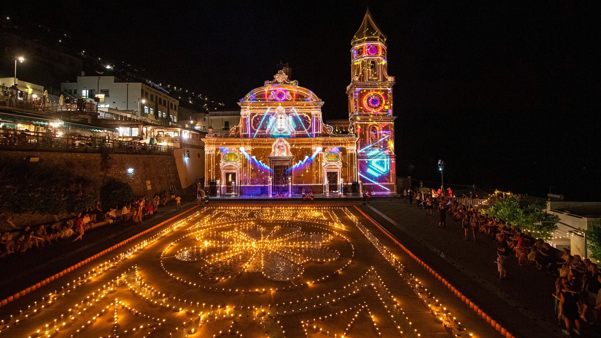 Luminaria di San Domenico a Praiano
