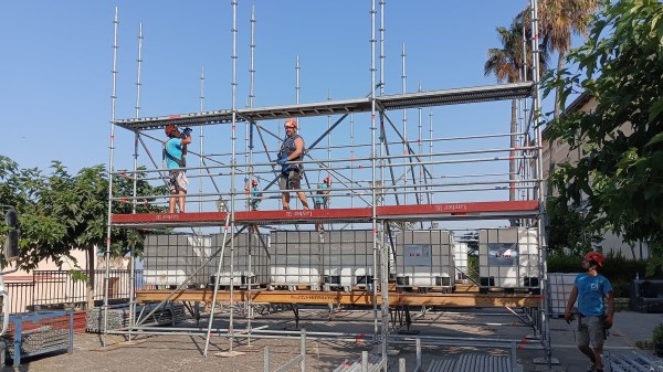 quattro altari montaggio viabilità