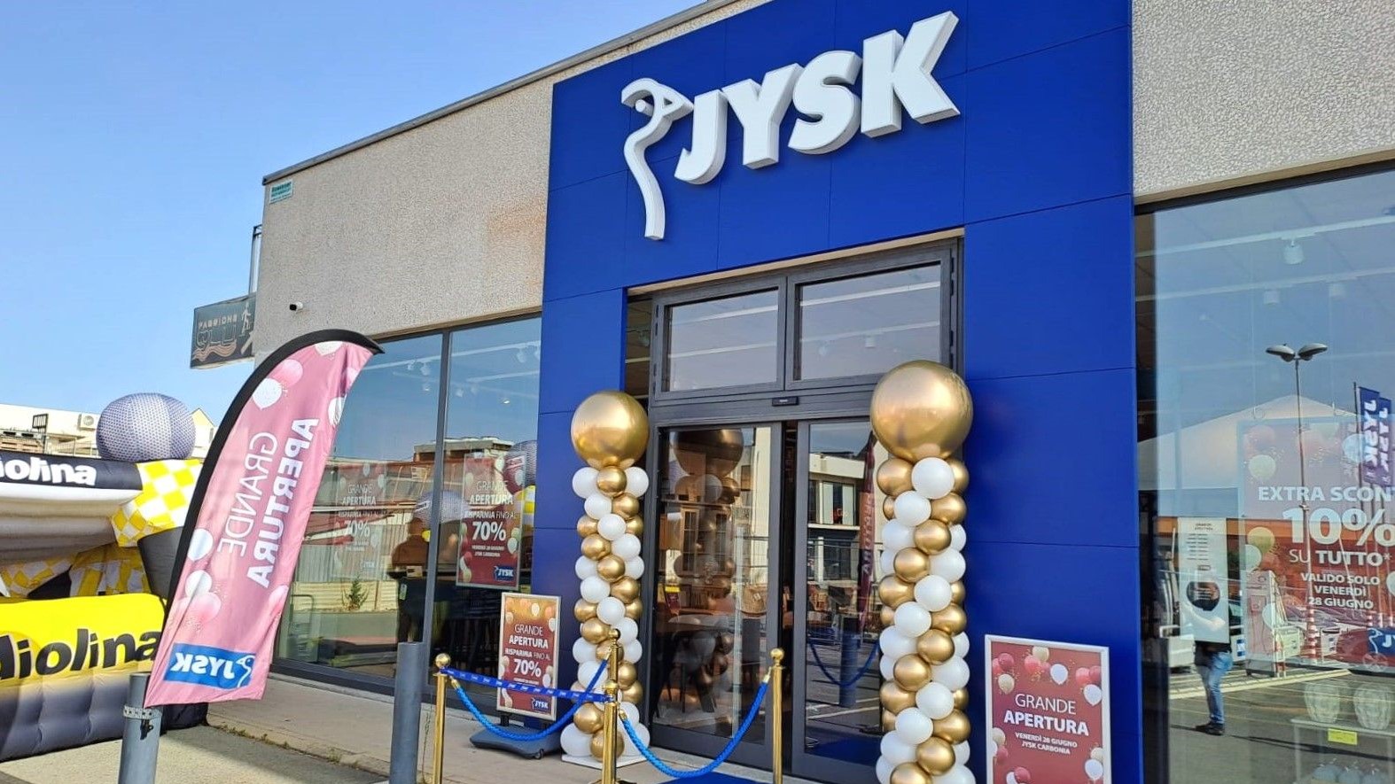 nuovo negozio jysk castellammare