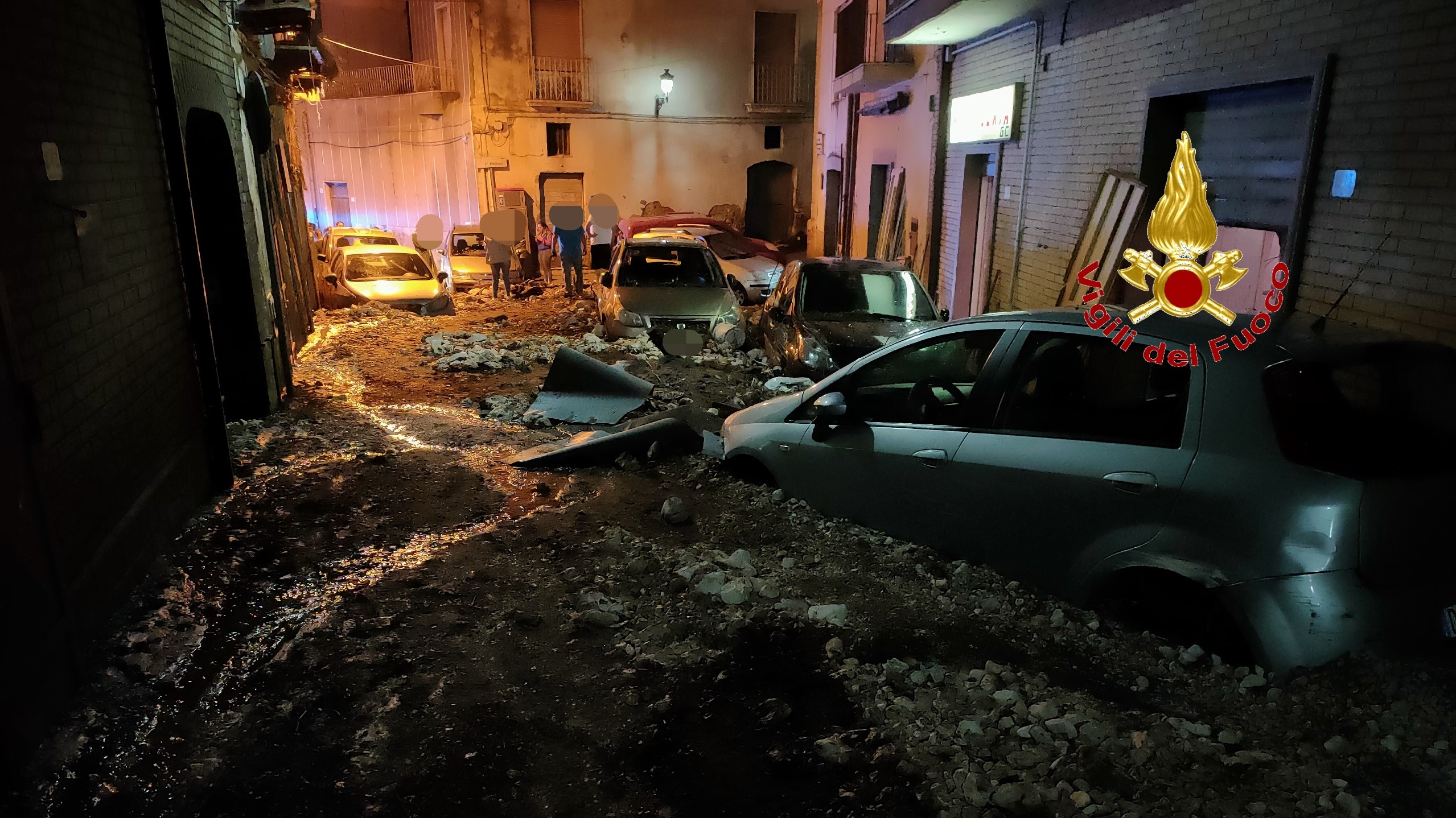 nubifragio casertano dispersi