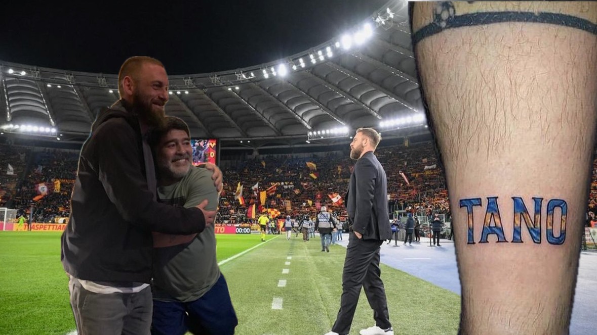 De Rossi, il più Napole-tano dei romanisti: dalle parole contro De Santis a quel tatuaggio