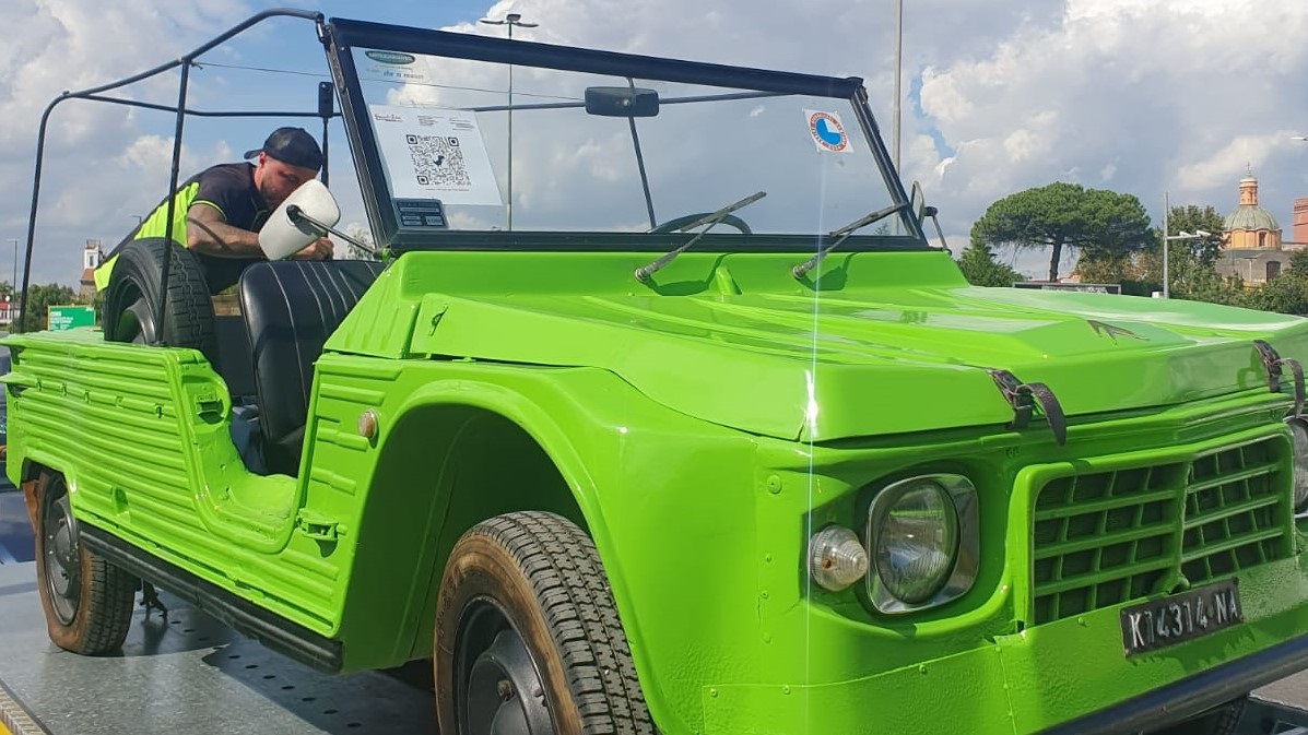 auto mehari giancarlo siani