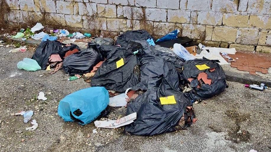 Sversamento di rifiuti a San Giorgio a Cremano