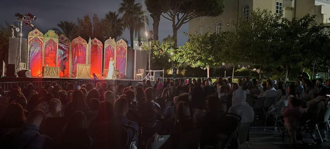 Uno dei momenti degli spettacoli di ArtTorre dello scorso mese di settembre