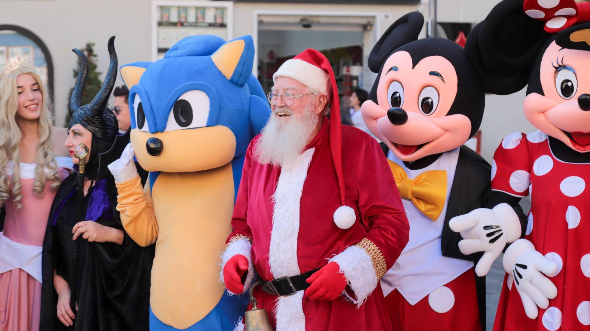 parata babbo natale agropoli