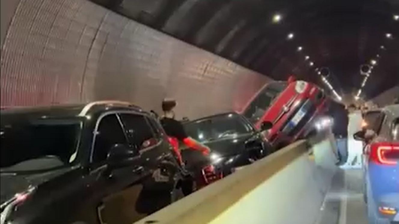 incidente galleria napoli