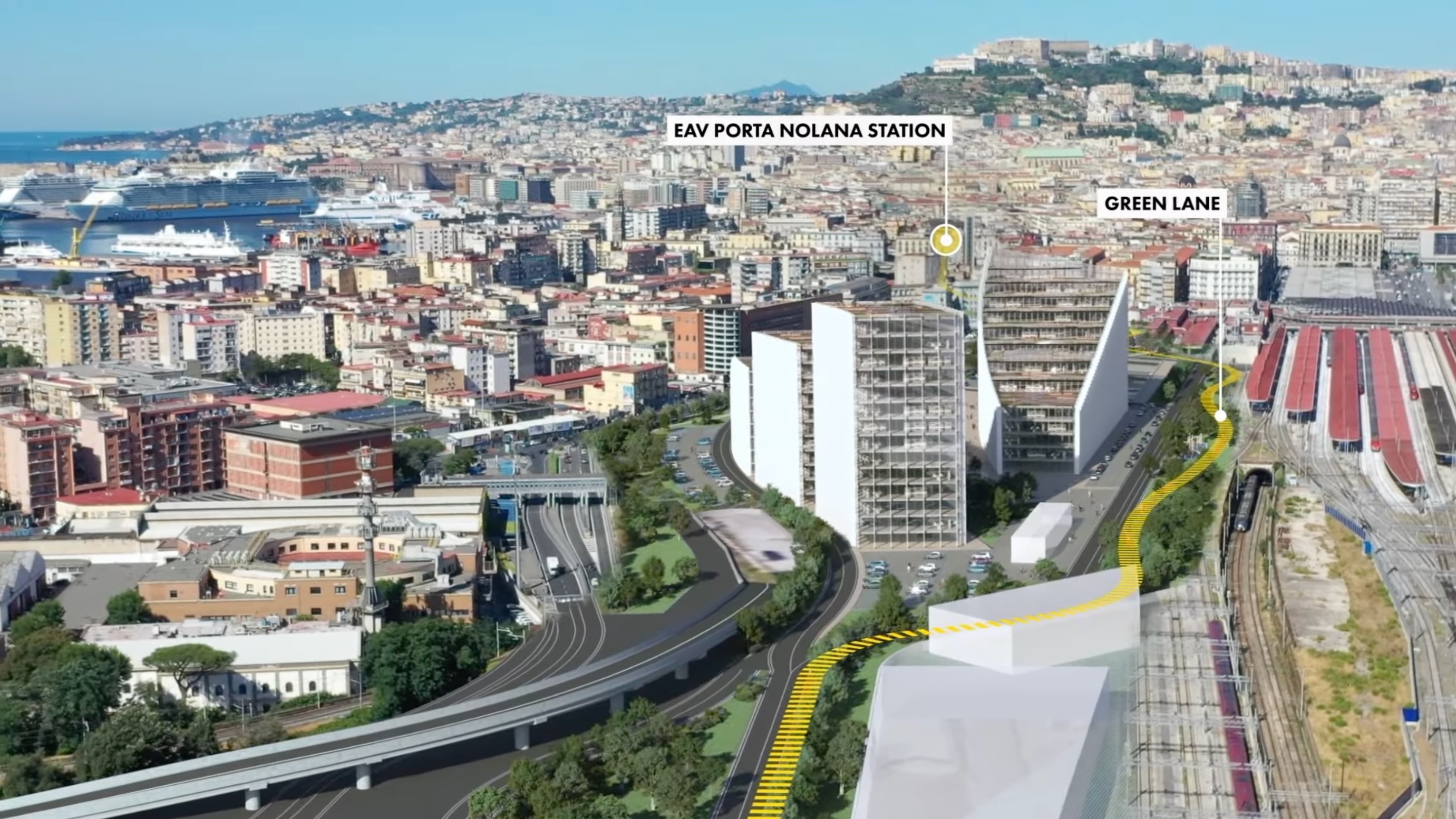 Napoli Porta Est: mezzo miliardo per il Parco Urbano con il nuovo ...