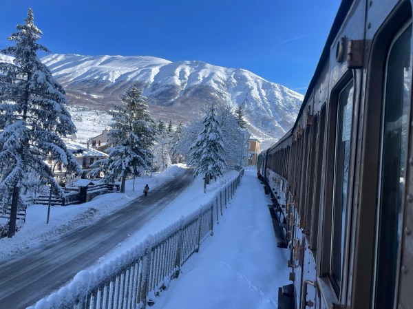 Transiberiana d'Italia- vista dalle carrozze